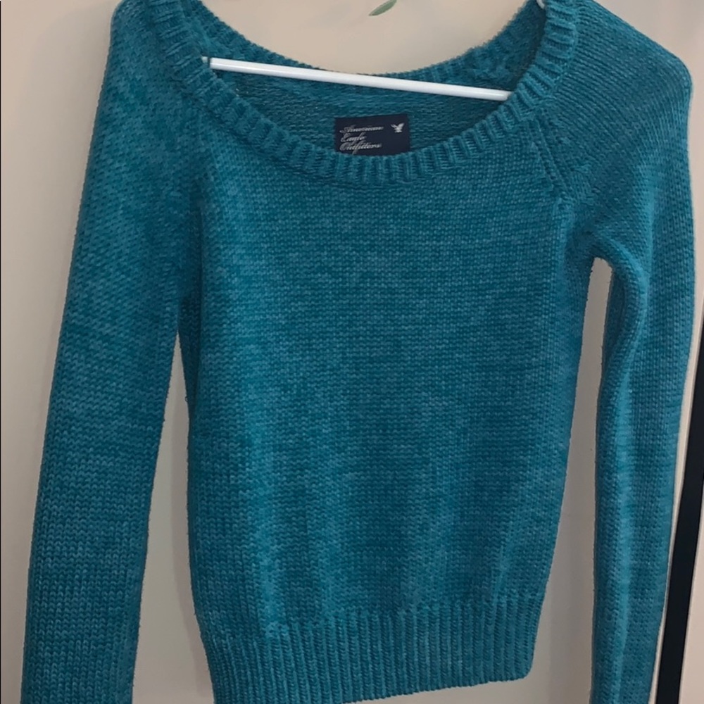 American Eagle xs blue sweater top
